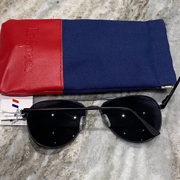 NWT Le Specs Drop Top Aviator Sunglasses - Picture 7 of 9